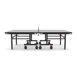 ITTF-Approved Club Table Tennis Table TTT 930 with Black Tabletops