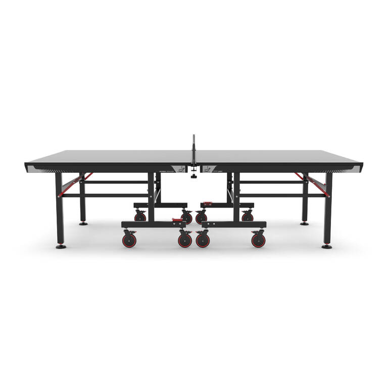 ITTF-Approved Club Table Tennis Table TTT 930 with Black Tabletops