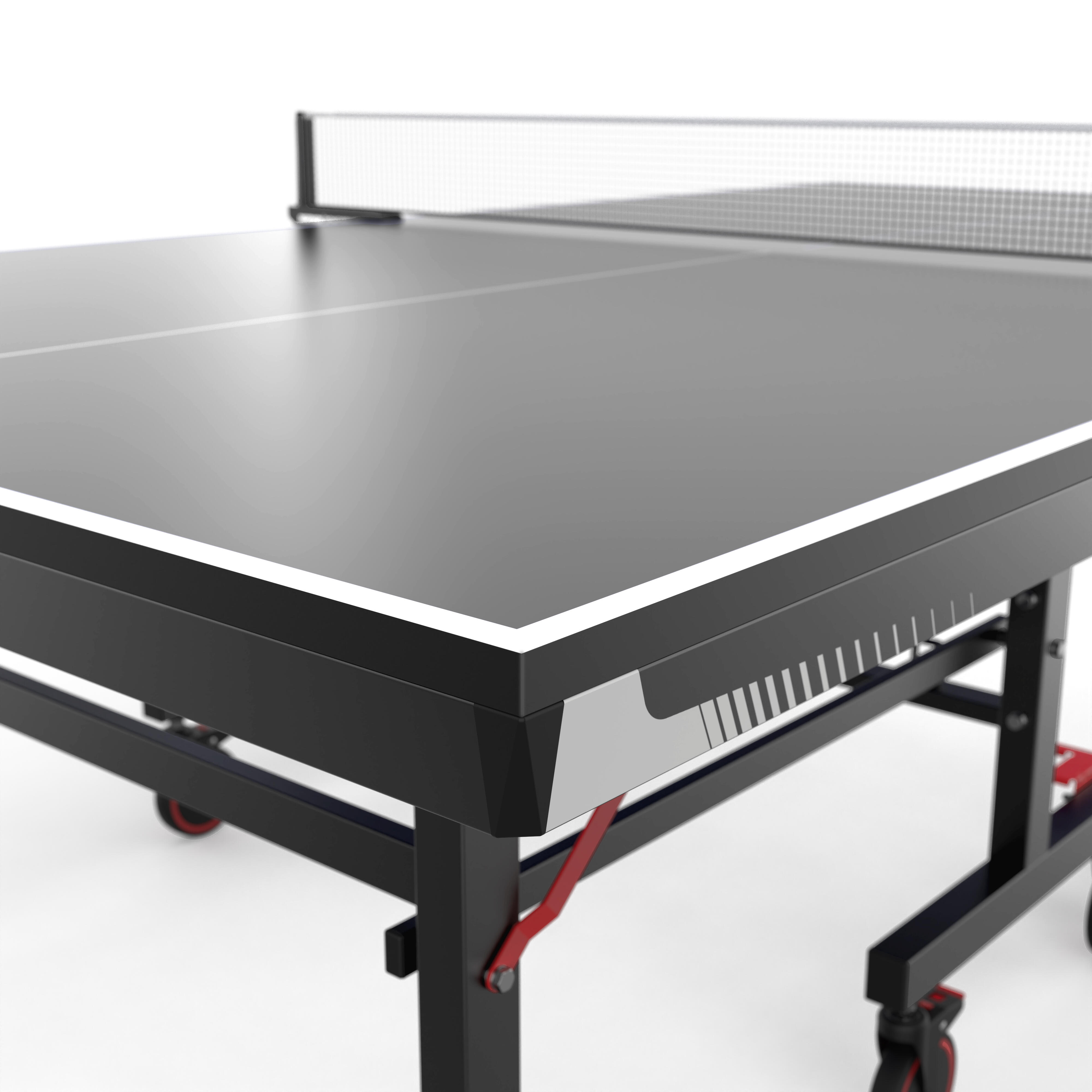 PONGORI Skladný interiérový stolnotenisový stôl TTT 930 ITTF čierny bez · záber 8
