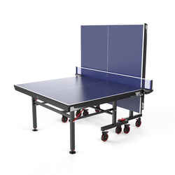 ITTF-Approved Club Table Tennis Table TTT 930 with Blue Tabletops