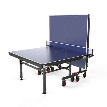 Τραπέζι πινγκ πονγκ λέσχης ΤΤΤ 930 εγκεκριμένο από την ITTF (Διεθνής Ομοσπονδία Επιτραπέζιας Αντισφαίρισης) με μπλε επιφάνειες