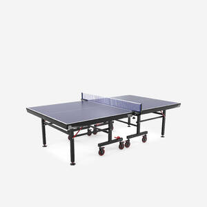 Compact Indoor Table Tennis Table TTT 930 ITTF - Blue