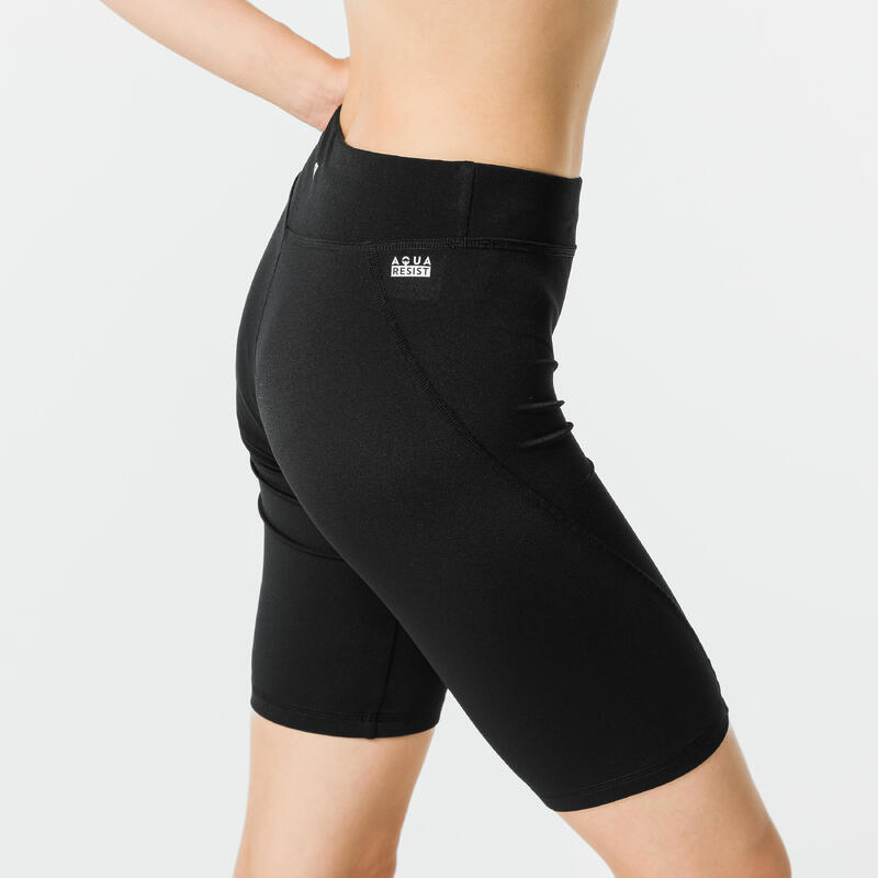 Badehose Jammer Aquagym Aqua-Cycling Damen - Mila schwarz