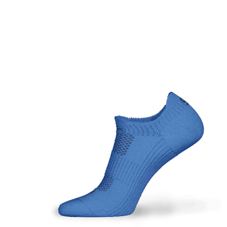 KIPRUN 500 INV Comfort Kids' Running Socks 2-pack - blue