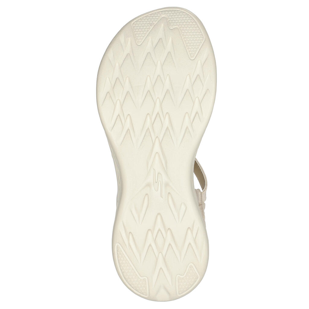 ON THE GO 600 WOMEN'S FITNESS WALKING SANDALS - BEIGE