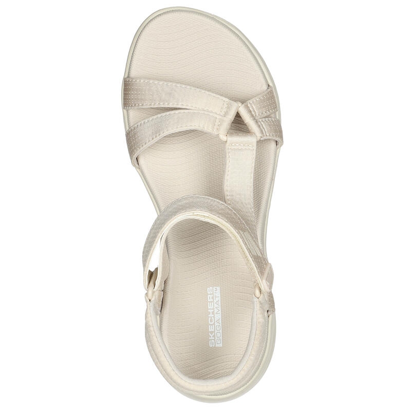 Sandali SKECHERS ON THE GO 600-BRILLIANCY donna beige