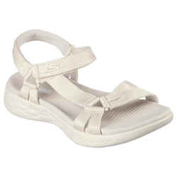 ON THE GO 600 WOMEN'S FITNESS WALKING SANDALS - BEIGE