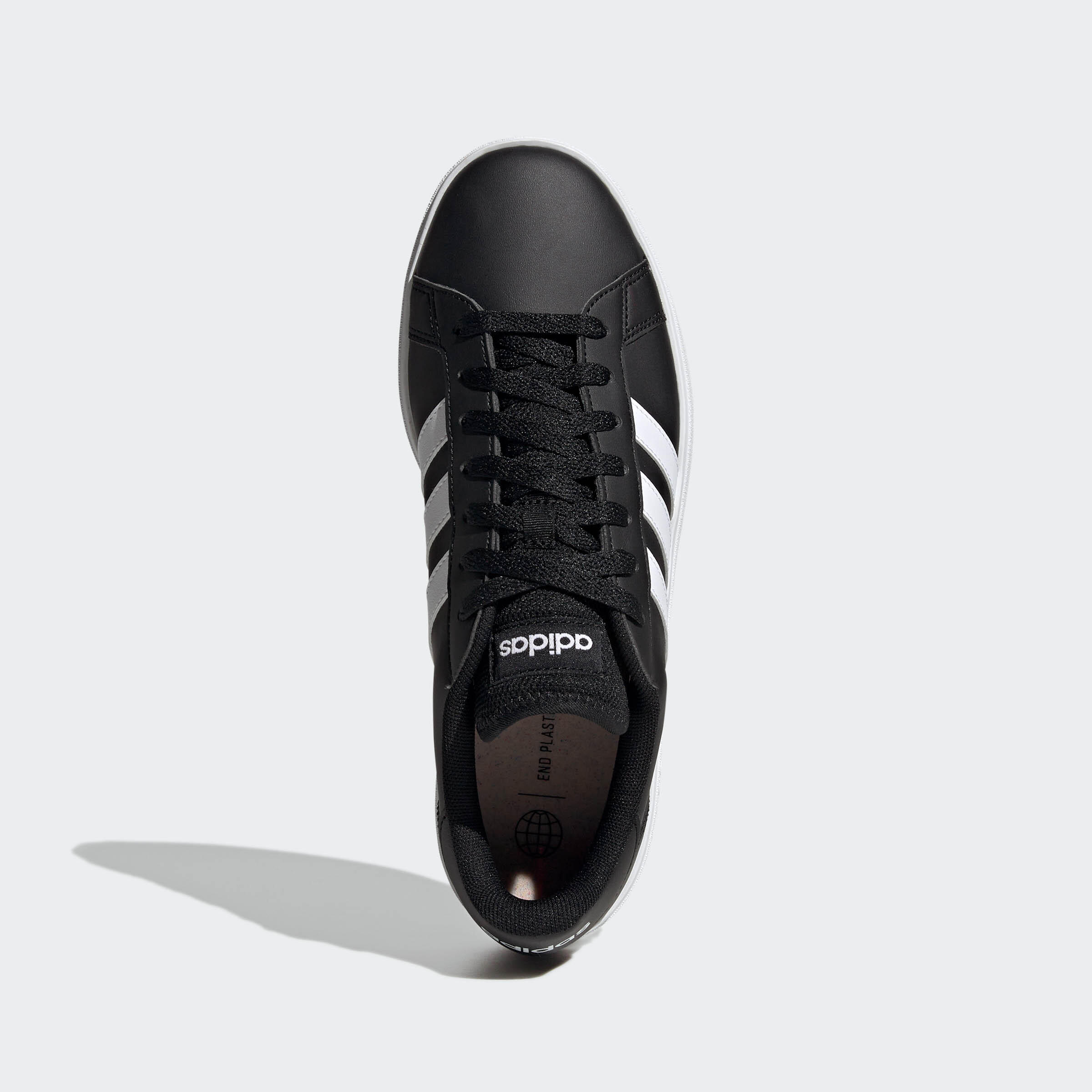 Adidas grand outlet court zwart