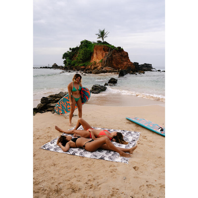 Cueca de bikini de surf com nó Mulher SOFY PRETO