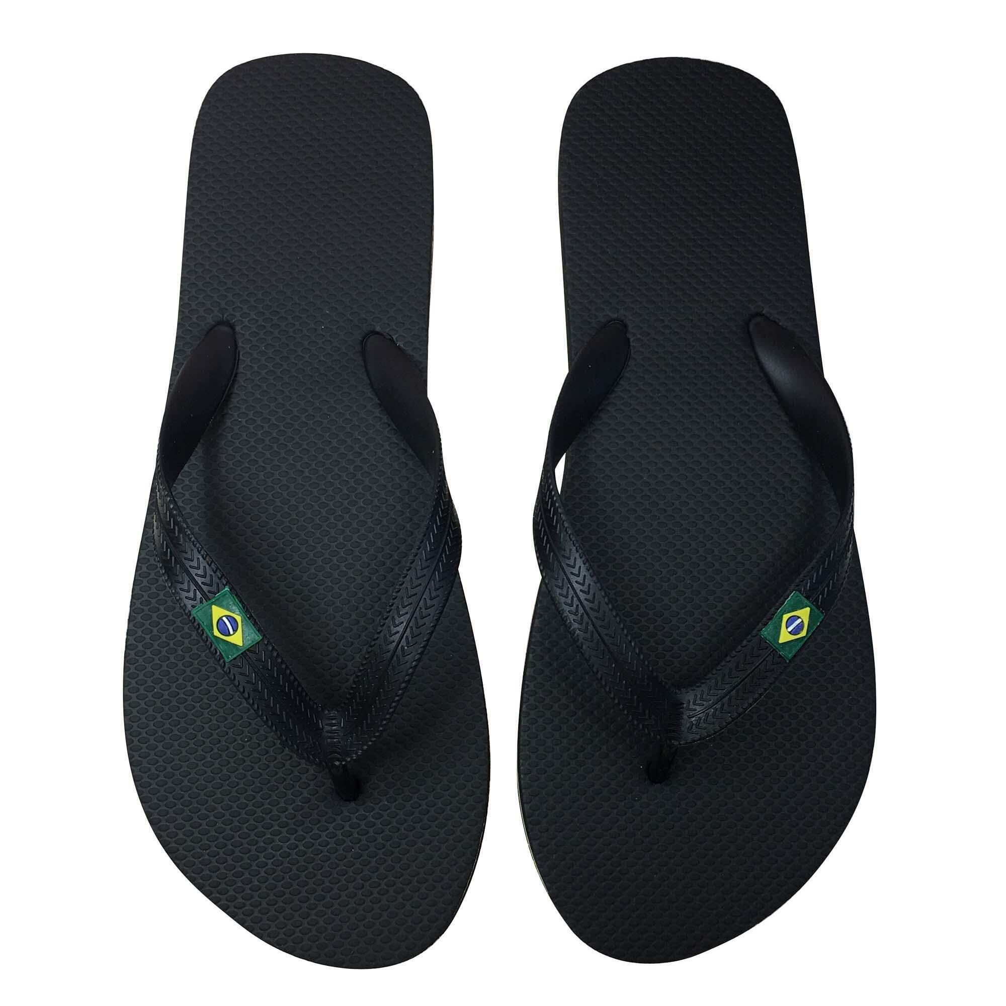Chanclas playa Hombre dedo Sun&Surf negro brasil 3/4