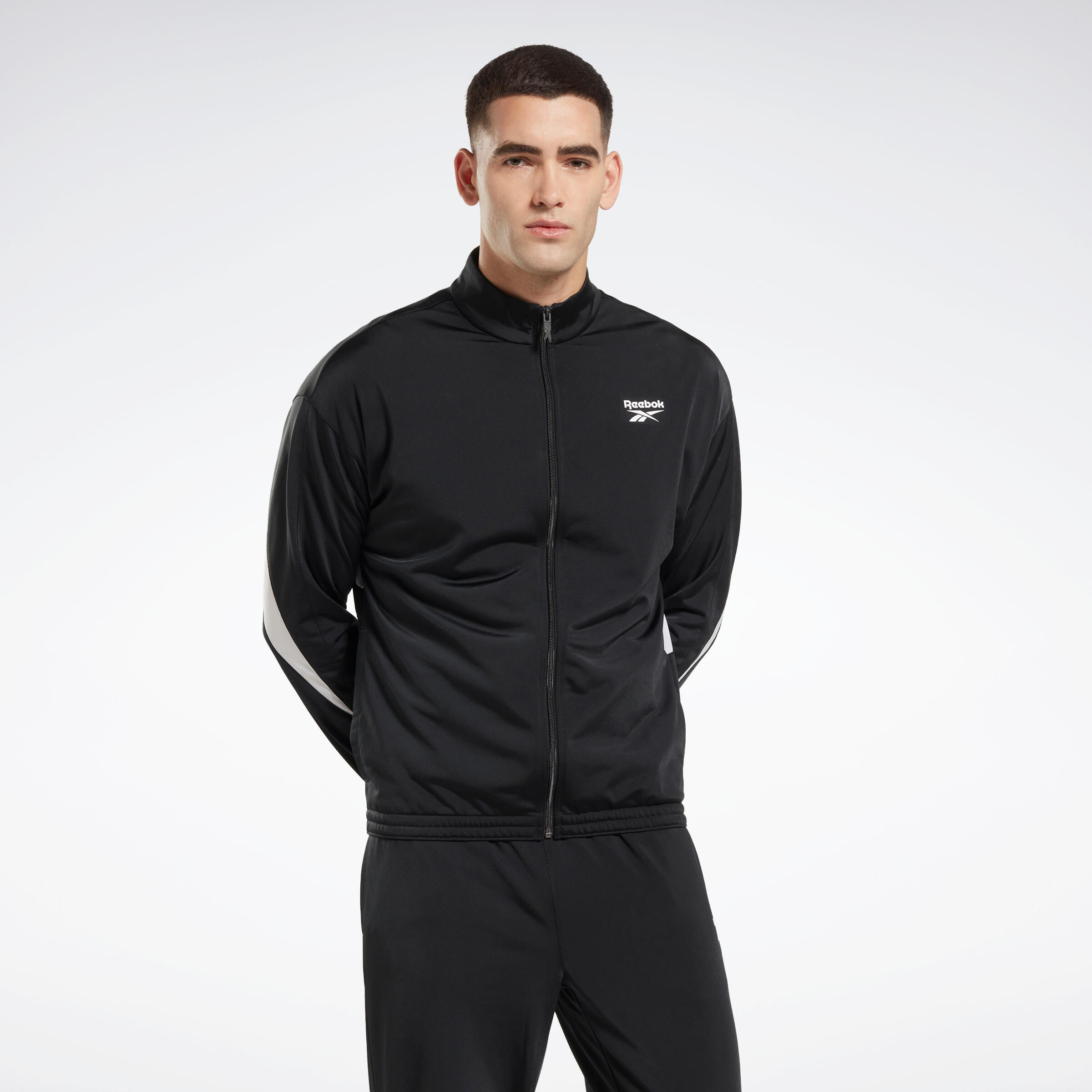 Veste de surv tement homme Reebok noir REEBOK Decathlon