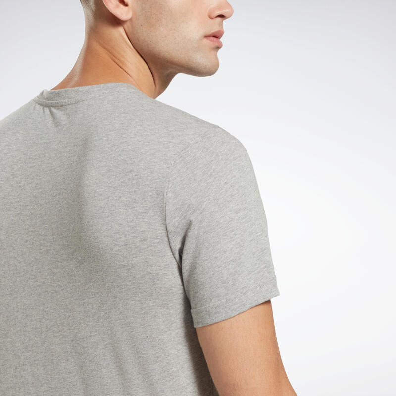 T-shirt Homme Reebok gris