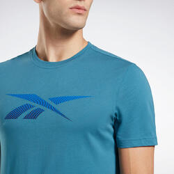 Reebok Men's Shirt - Blue - L