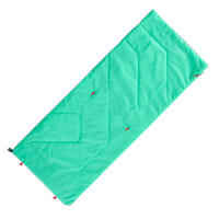 KIDS’ SLEEPING BAG MH100 20°C - TURQUOISE