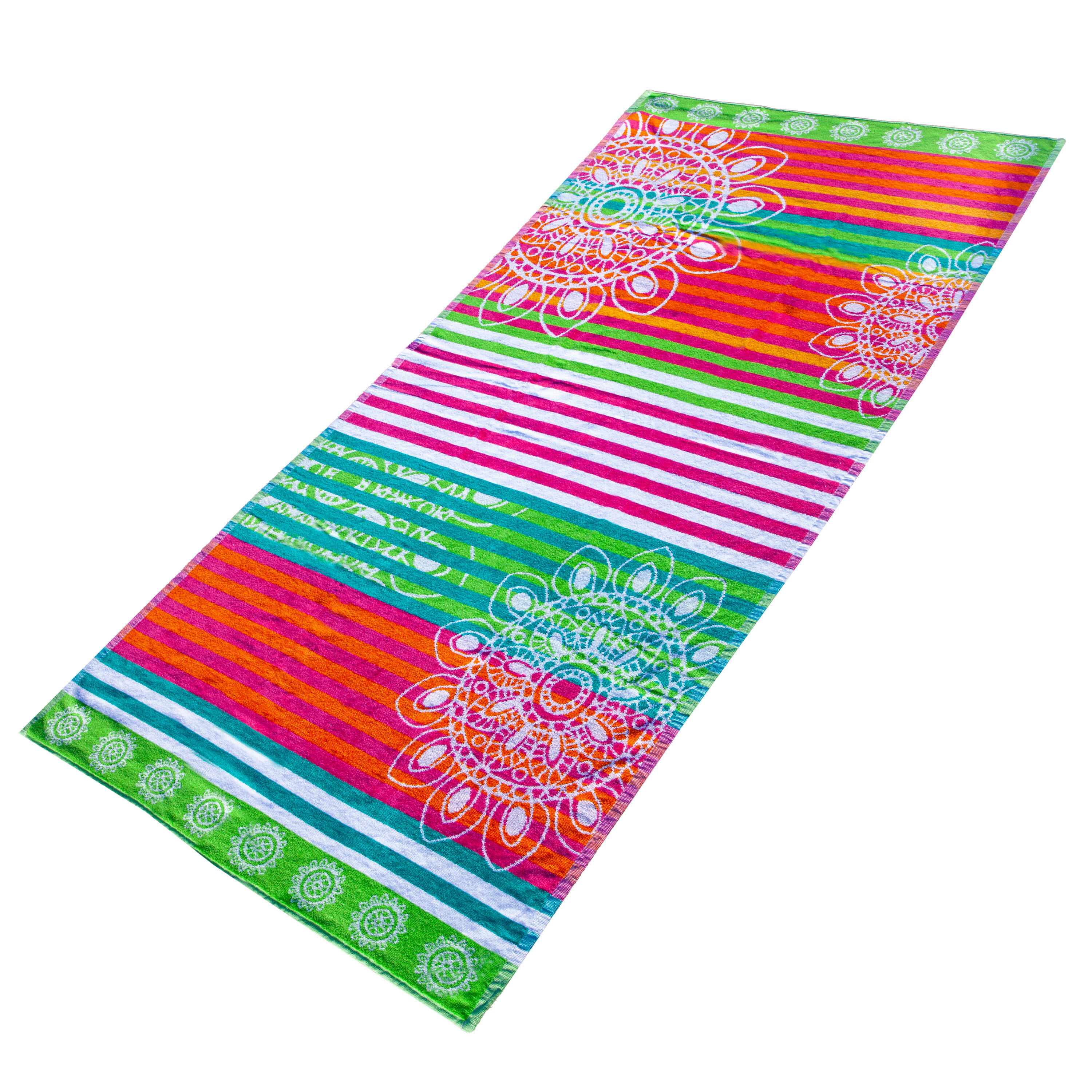 SUN & SURF Toalla playa individual Sun&Surf 100% algodón 90x170cm mandala