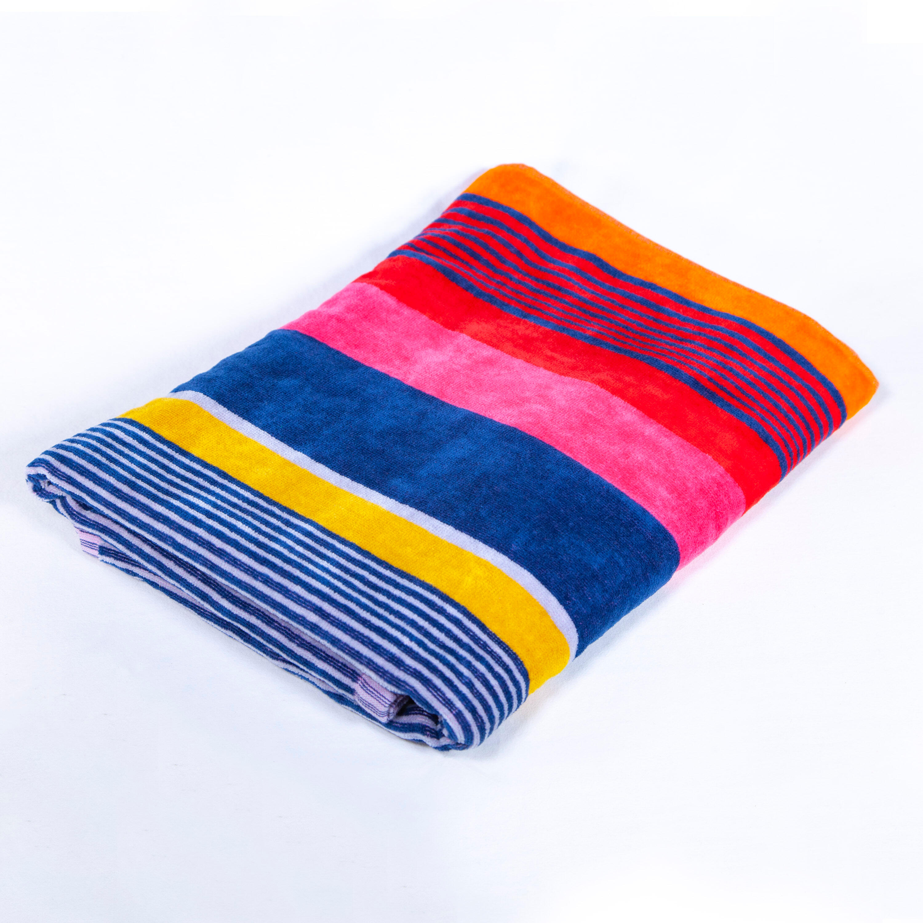 Toalla playa individual Sun&Surf 100% algodón 90x170cm rayas 2/2