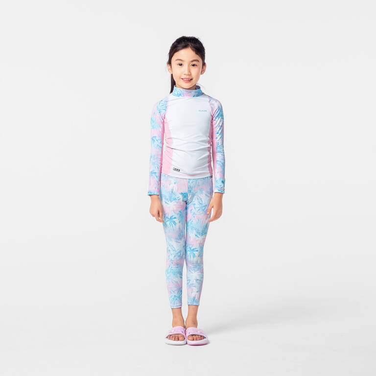 Legging Surfing Anak 500 Summer Holiday