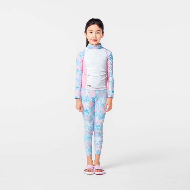 KIDS' SURFING LEGGINGS 500 Summer holiday