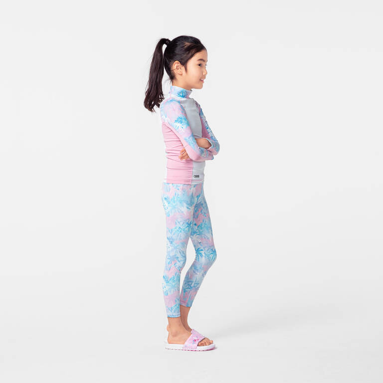 KIDS' SURFING LEGGINGS 500 Summer holiday