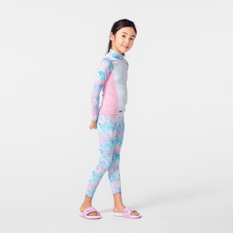 KIDS' SURFING LEGGINGS 500 Summer holiday