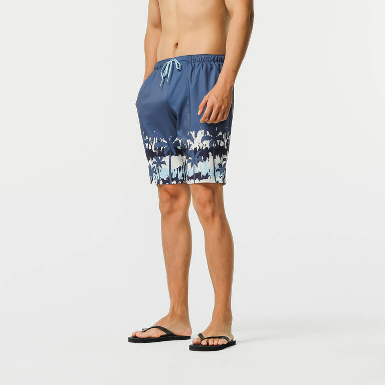 Celana Renang/Selancar Pria Surf Boardshorts 100 Eco 20" - Biru Palem