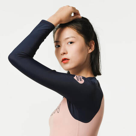 WOMEN’S CN TOP UV 100 SLIM PINK/NAVY