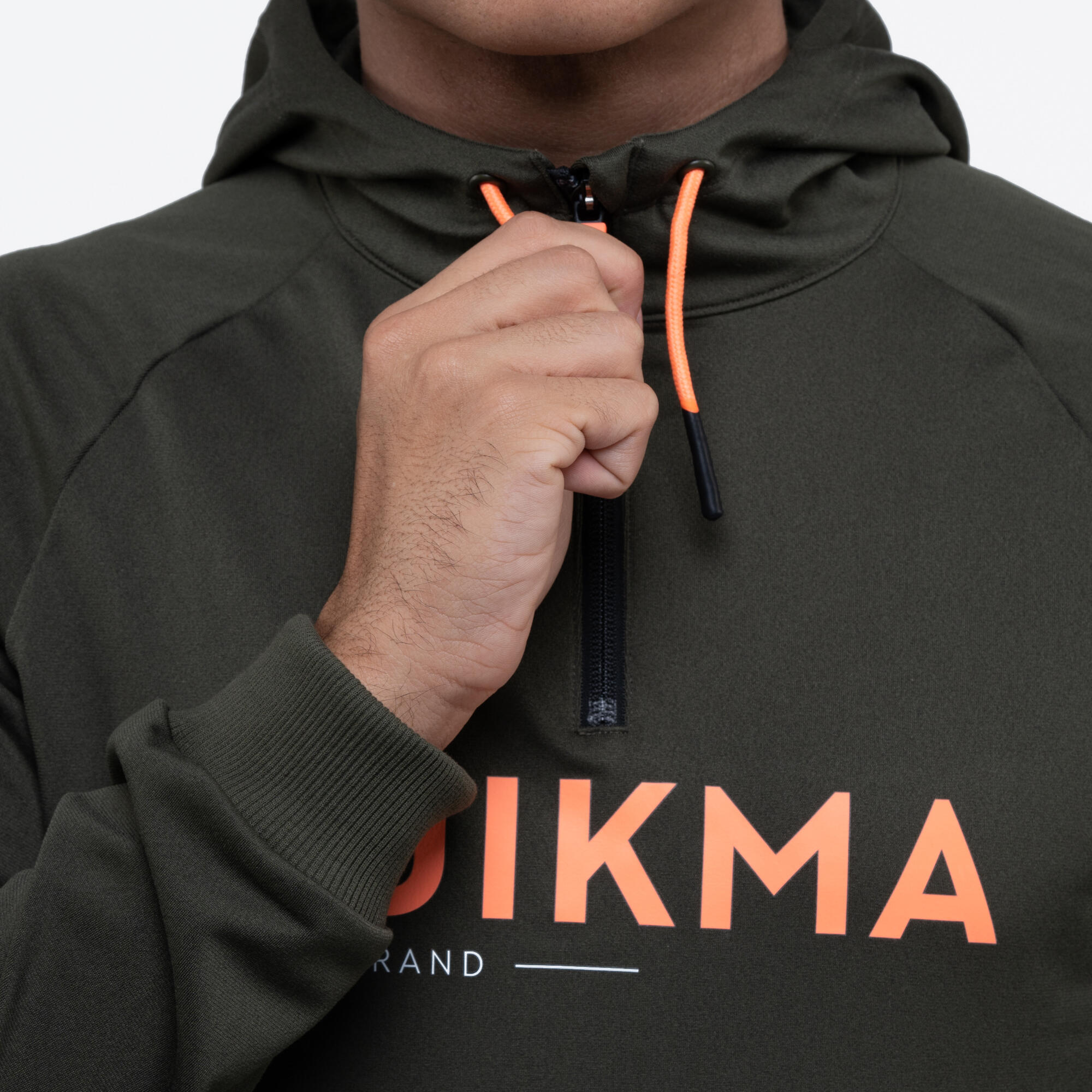 Padel-Sweatshirt atmungsaktiv und warm unisex Erwachsene - Kuikma Club 4/8