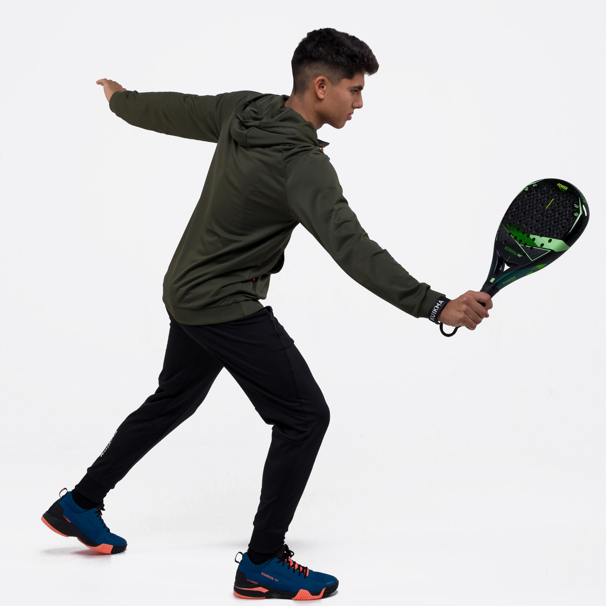 Padel-Sweatshirt atmungsaktiv und warm unisex Erwachsene - Kuikma Club 8/8