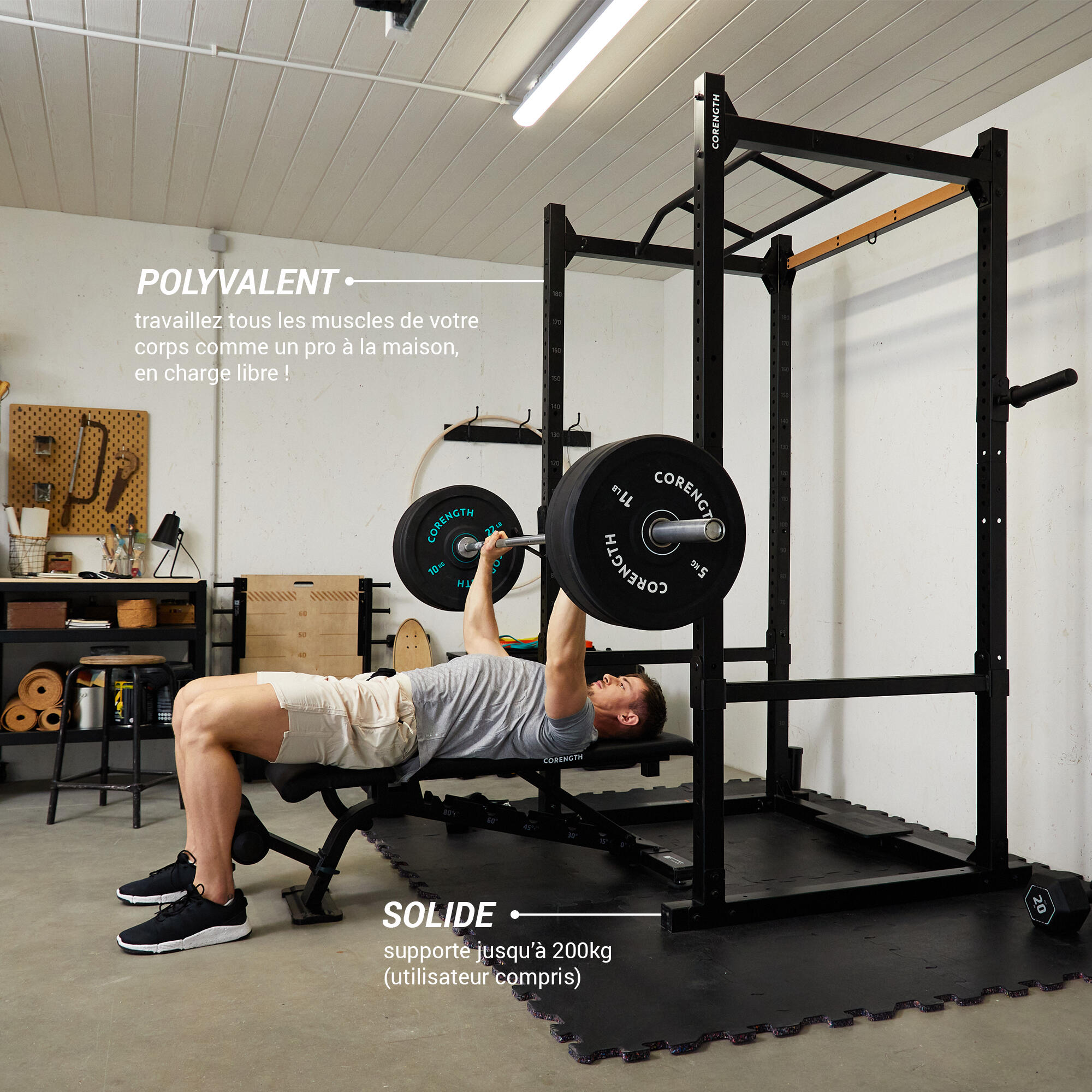 Cage crossfit decathlon hotsell