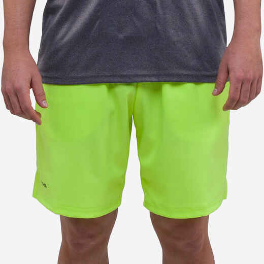 
      Men's Breathable Padel Shorts 500 - Yellow
  