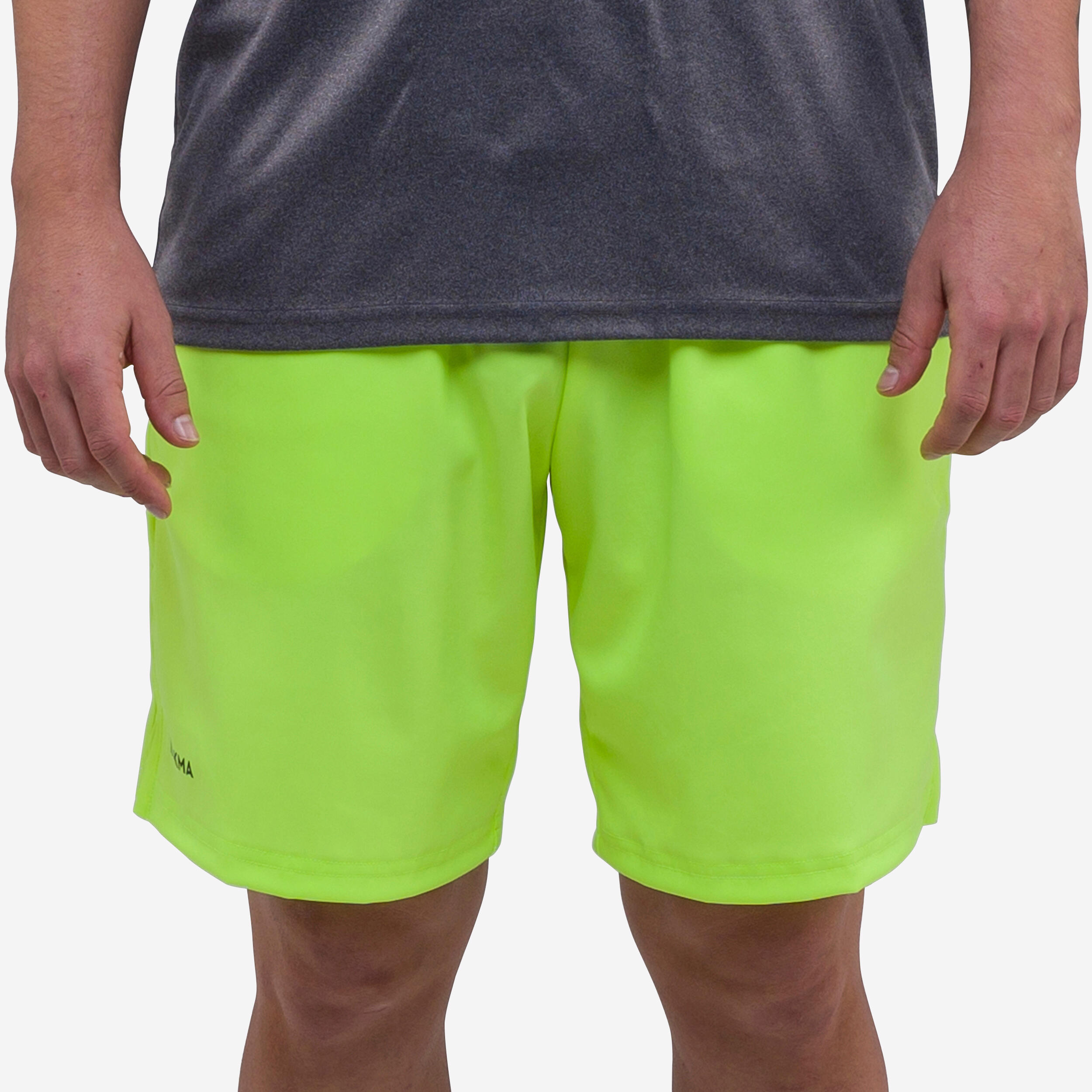 Men's breathable padel shorts - 500 Yellow