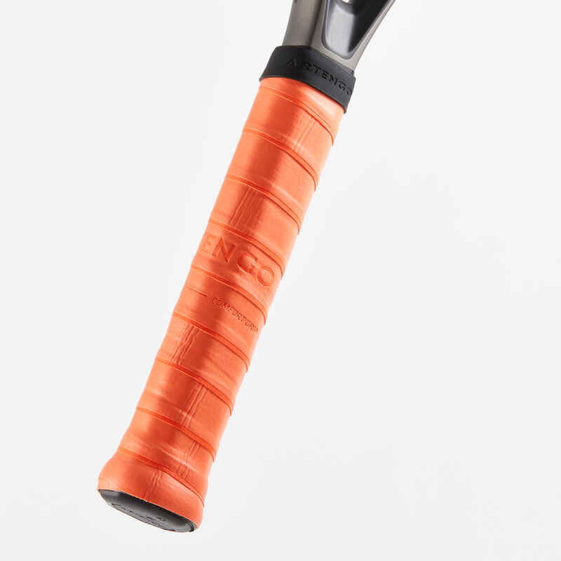 Overgrip para raqueta de tenis x3 unidades Artengo Confort naranja