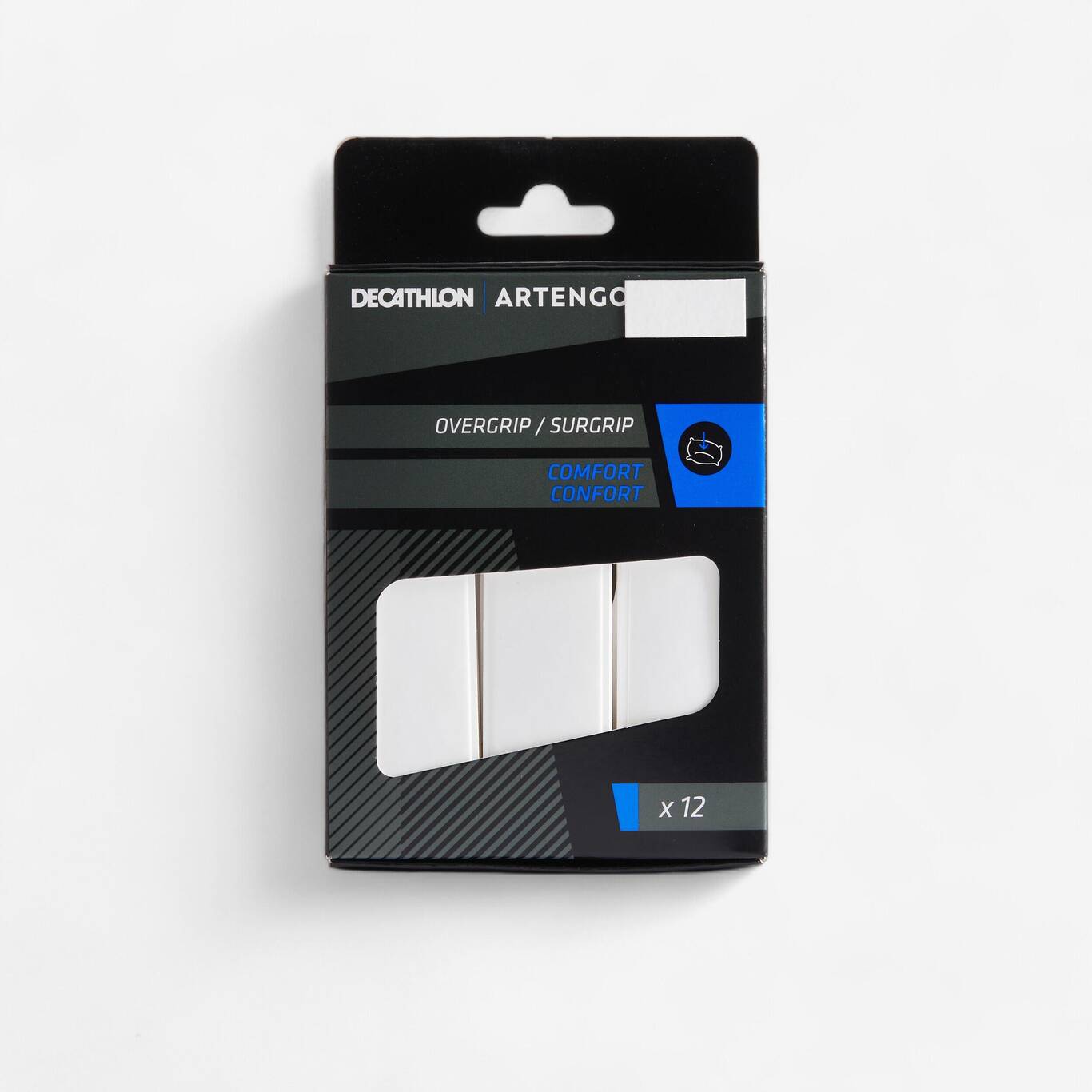Tennis Comfort Overgrip 12-Pack - White