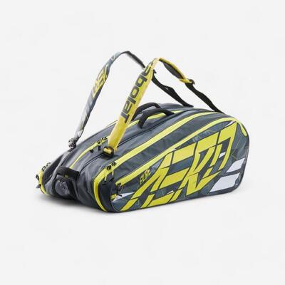 Tennistas thermobag rh12 pure aero 12 rackets grijs geel