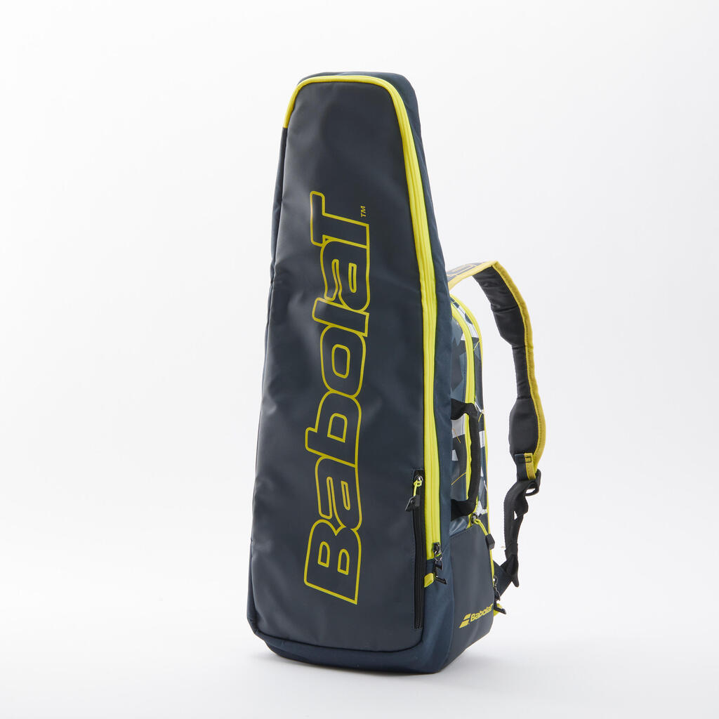 Tennisrucksack - Babolat Pure Aero 32 L grau/gelb