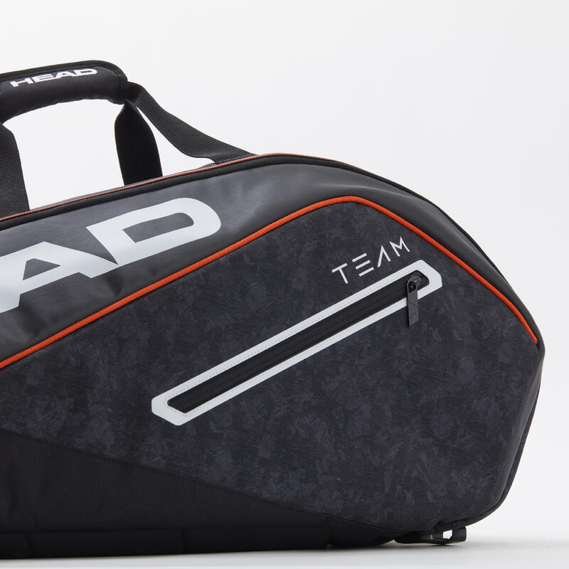 Tenisová taška Head Thermobag Tour Team Supercombi 9R černo-oranžová