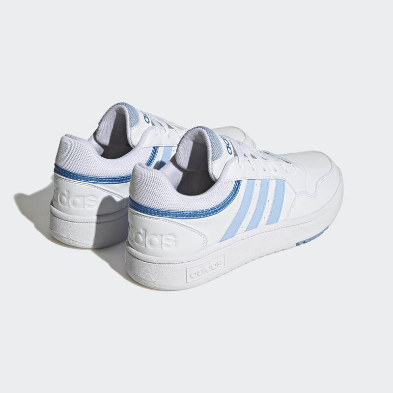 CHAUSSURE FEMME HOOPS 3.0 ADIDAS BLANCHE