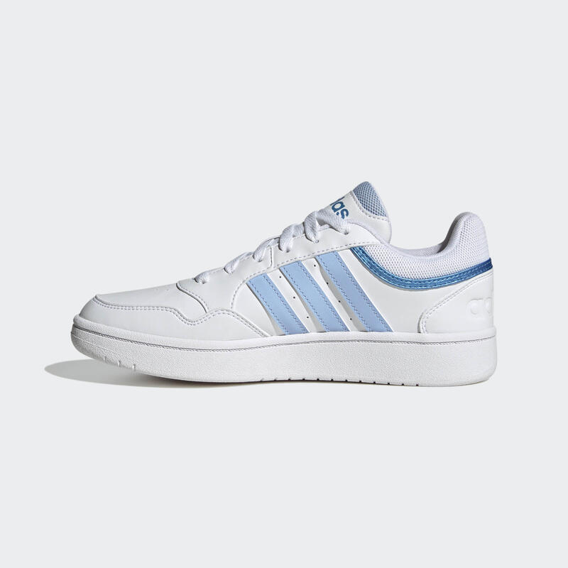 CHAUSSURE FEMME HOOPS 3.0 ADIDAS BLANCHE