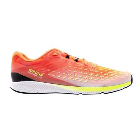 Race Walking Shoes - KIPRUN RACEWALK ONE Red Grey and Yellow