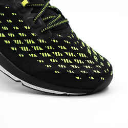 Race Walking Shoes - Kiprun Racewalk One Black and Neon Yellow