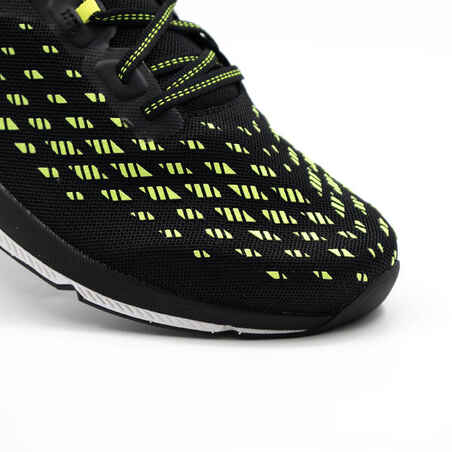 Race Walking Shoes - KIPRUN RACEWALK ONE Black and Neon Yellow