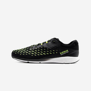 Zapatillas Marcha Atlética Kiprun Racewalk One Negro Amarillo Fluorescente