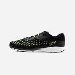 Race Walking Shoes - Kiprun Racewalk One Black and Neon Yellow