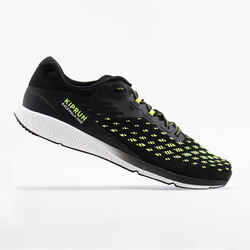 Race Walking Shoes - Kiprun Racewalk One Black and Neon Yellow