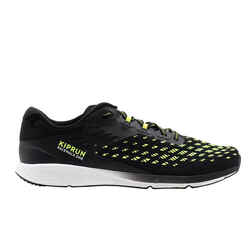 Race Walking Shoes - Kiprun Racewalk One Black and Neon Yellow