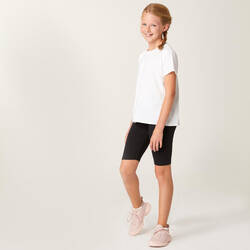 Girls' Cotton T-Shirt - White