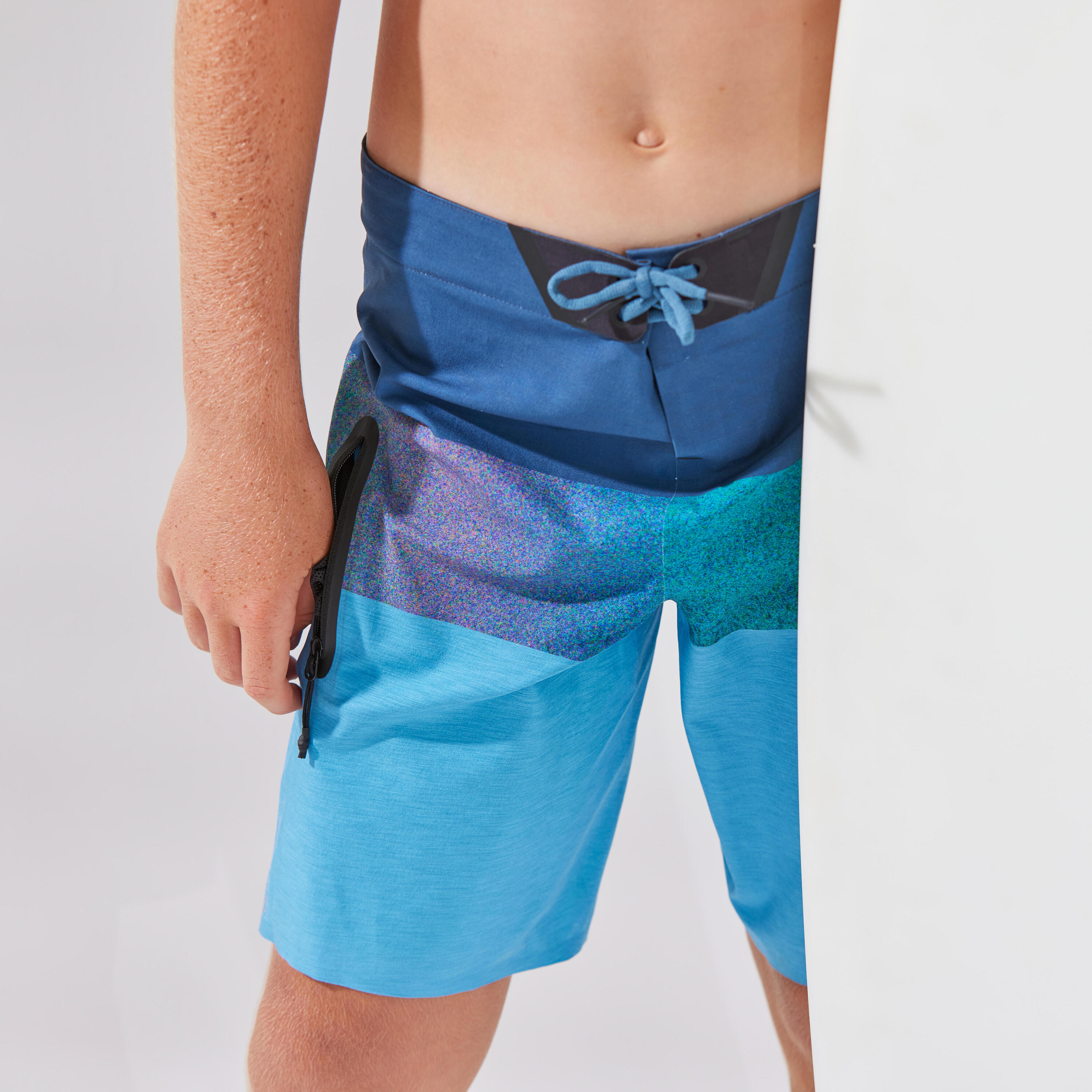 SHORT DE BAIN BOARDSHORT 900 BLEU 4/11