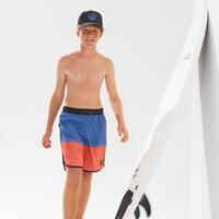 SWIM SHORTS 500 BLUE RED