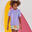 Camiseta protección solar UPF50+ manga corta Niños lavanda
