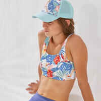 KID'S SURFING TRUCKER CAP TURQUOISE